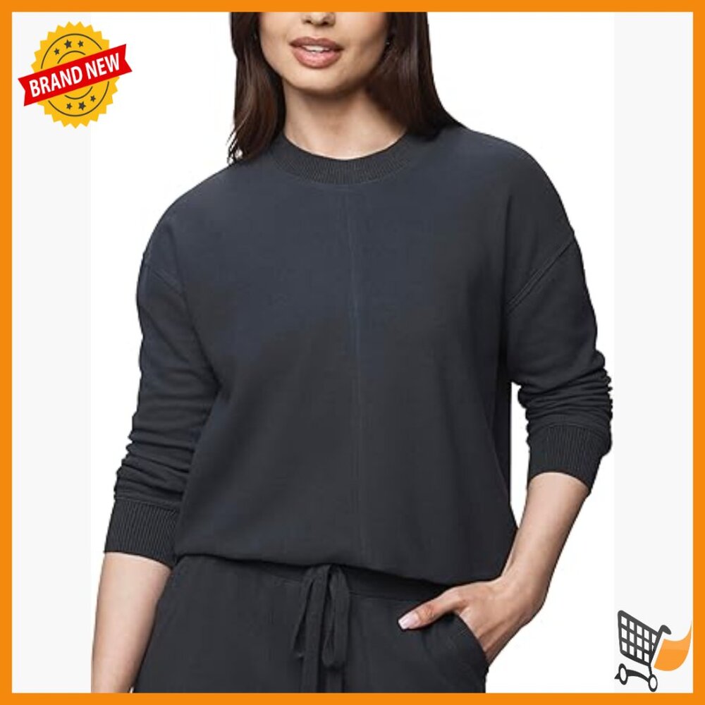 Soft Polyester Viscose Pullover Sweater Crewneck … - image 1